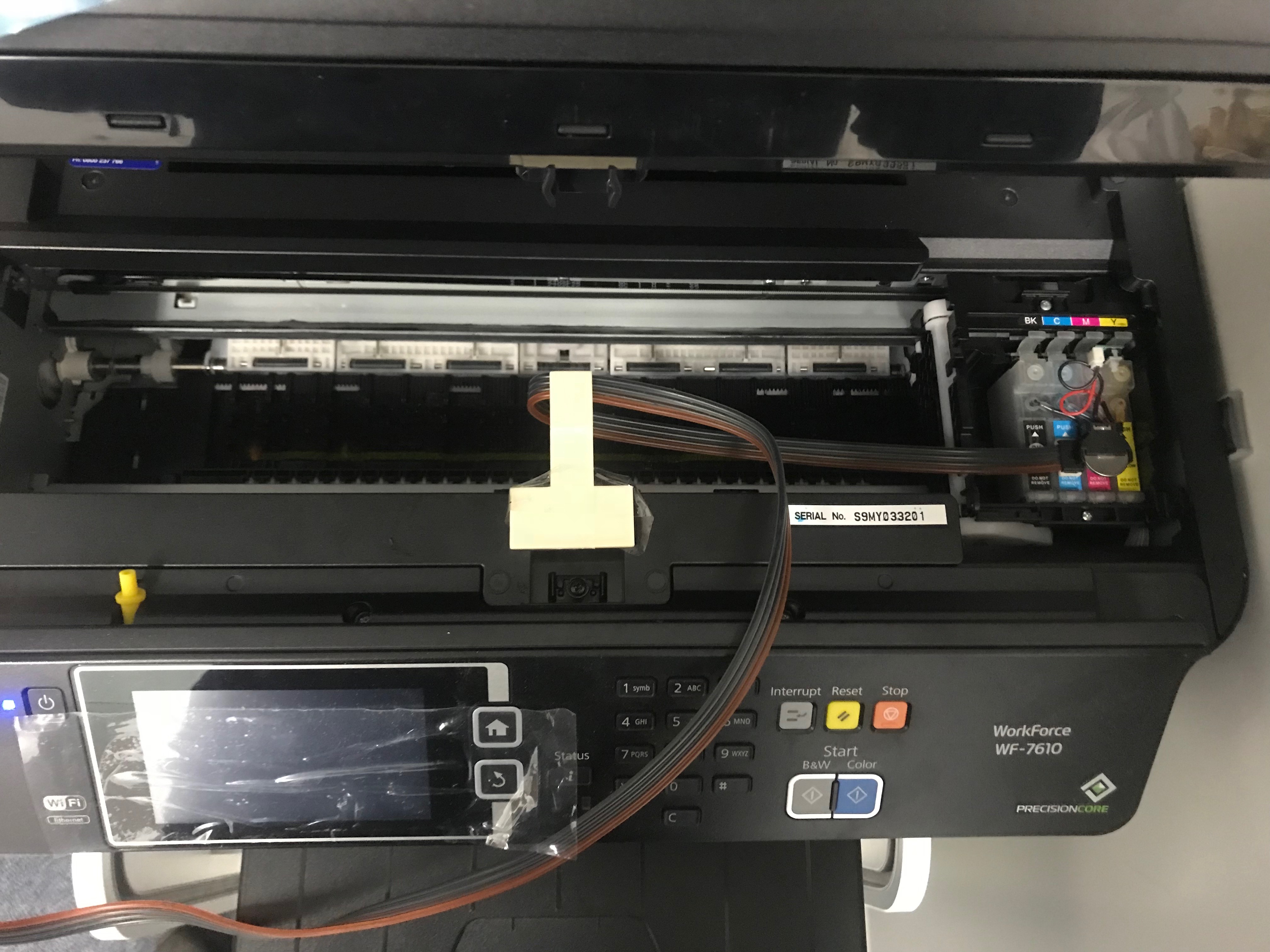 Ciss for Epson printer: Epson WF-7515